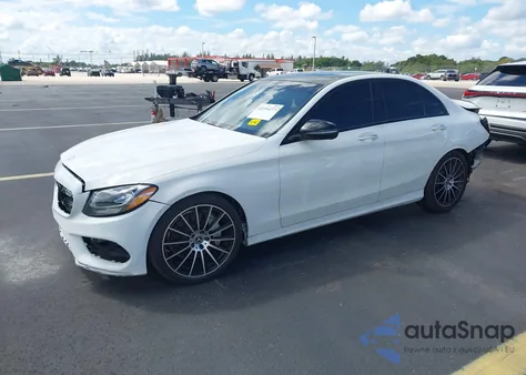 2017 Mercedes-Benz C 300 Sport from USA, damaged, VIN 55SWF4JB2HU231185
